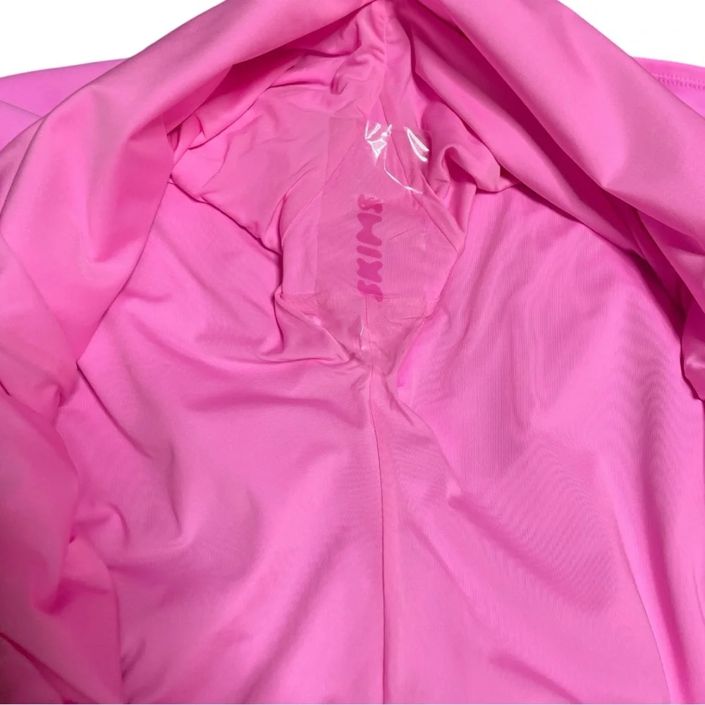 SKIMS Recycled Swim Mid Waist Shorts | Light Pink | 4X
